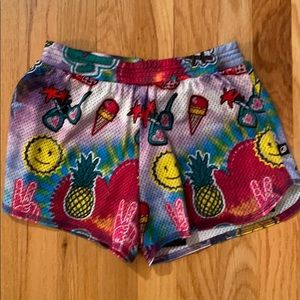 NWT Terez Mesh Shorts with lining Large